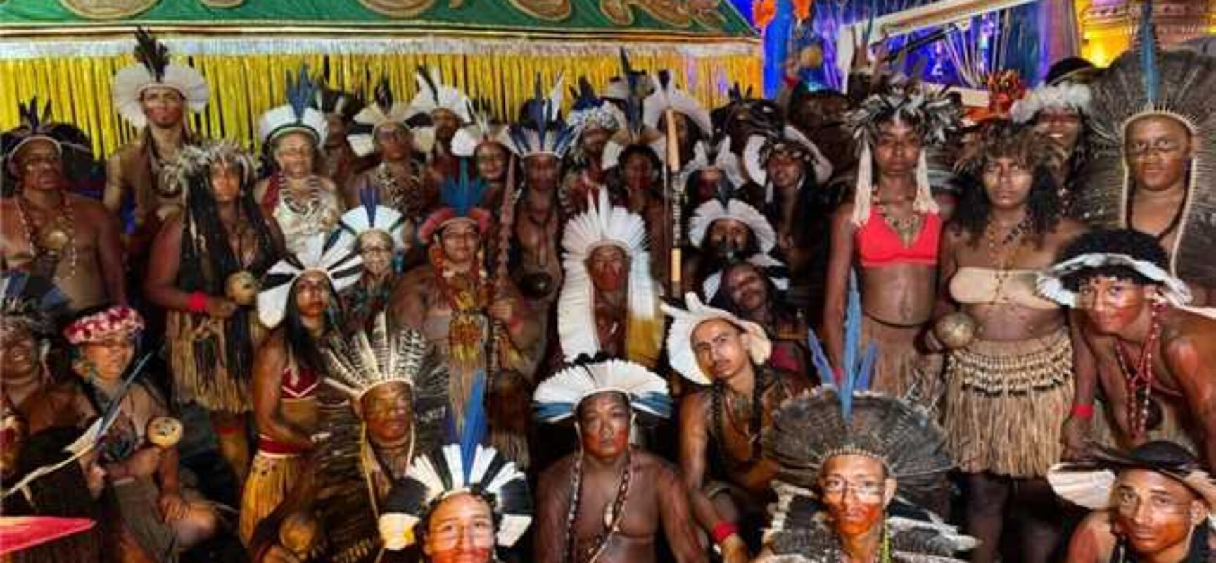 Tupinambás de Olivença participam de desfile no Carnaval de São Paulo