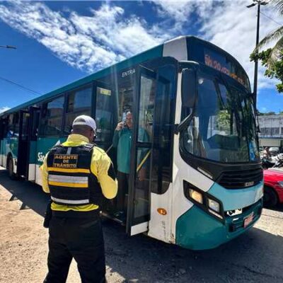 SUTRAM intensifica fiscalização e retira ônibus irregulares de circulação em Ilhéus