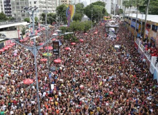 Carnaval de Salvador registra 8 milhões de foliões em cinco dias de festa