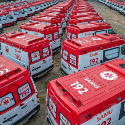 Bahia ganha 12 novas ambulâncias do Samu para ampliação do serviço