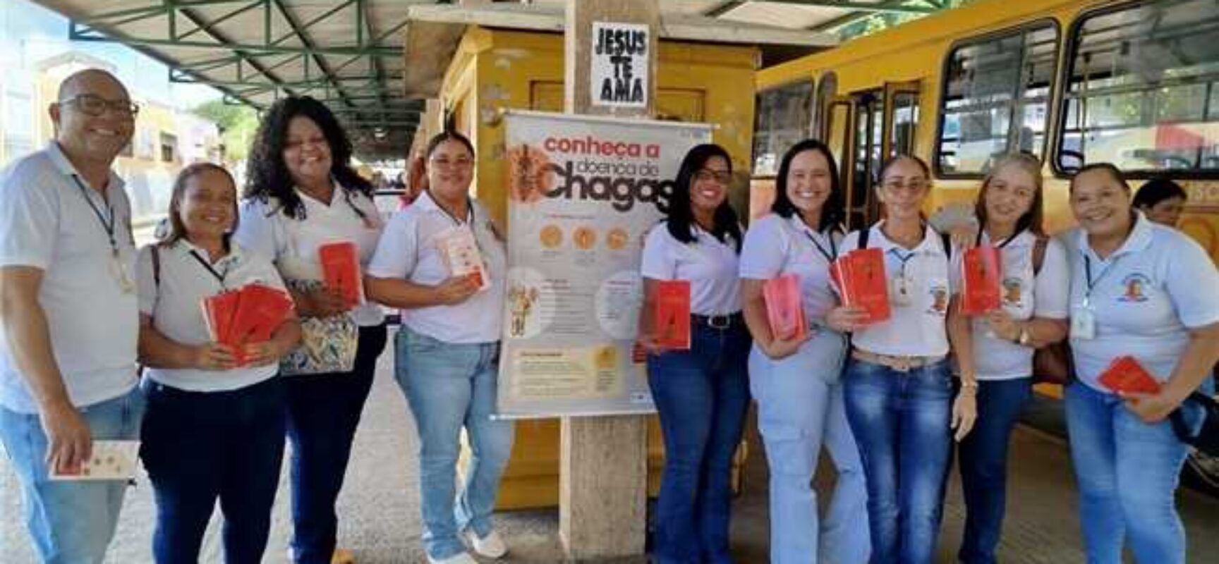 Dia Mundial da Doença de Chagas é marcado por ação de conscientização no Terminal Urbano de Ilhéus