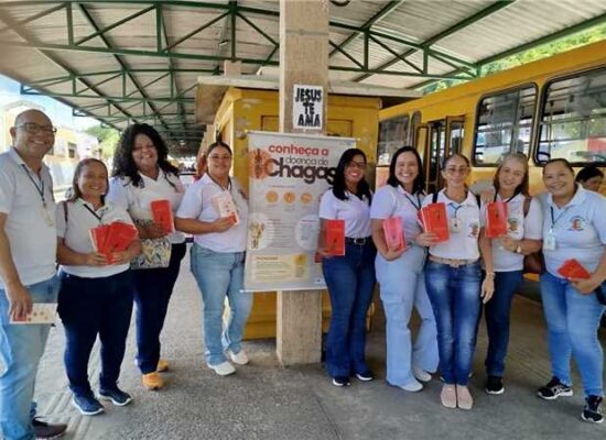 Dia Mundial da Doença de Chagas é marcado por ação de conscientização no Terminal Urbano de Ilhéus