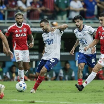 Bahia sai na frente, mas cede o empate ao Internacional pela Libertadores