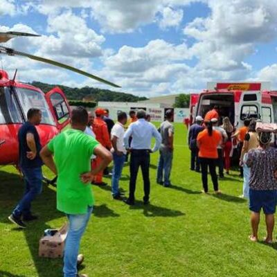 SAMU de Ilhéus realiza primeira operação com suporte aeromédico