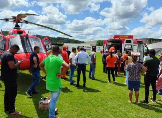 SAMU de Ilhéus realiza primeira operação com suporte aeromédico