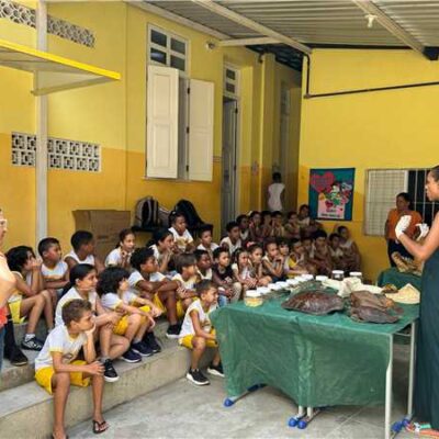 Projeto? Maramata Vai às Escolas? leva ação educativa à Escola Barão de Macaúbas