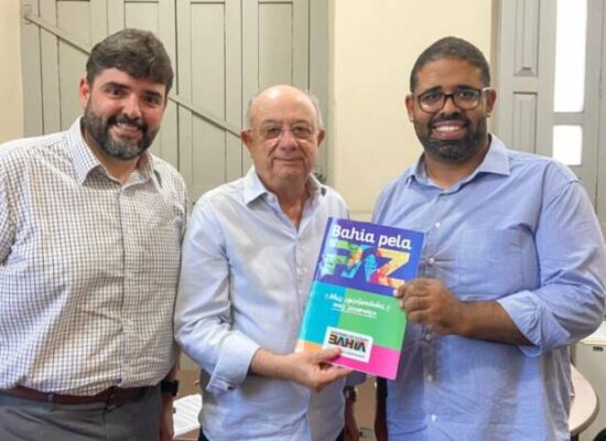 Prefeito de Feira de Santana se reúne com Governo da Bahia para tratar do Programa Bahia pela Paz