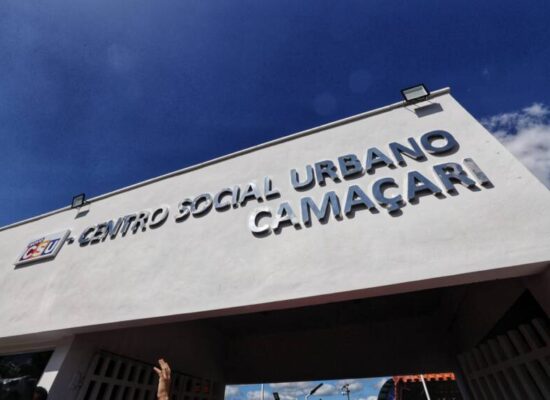 Centro Social Urbano de Camaçari é reaberto com entrega de Complexo Poliesportivo; segunda etapa das reformas foi autorizada