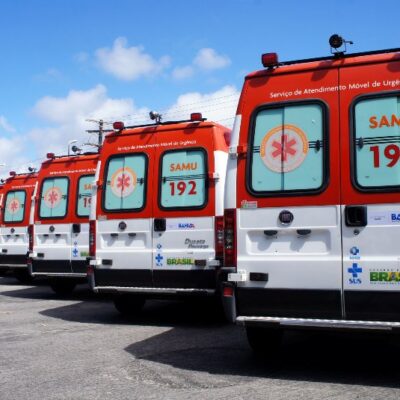 Ministério da Saúde entrega 25 novas ambulâncias do SAMU 192 para a Bahia e anuncia investimento de R$ 160 milhões na Bahiafarma