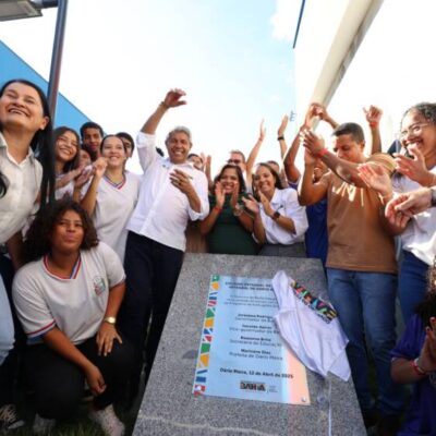 Governo do Estado entrega equipamentos de saúde e inaugura novo colégio em Dário Meira