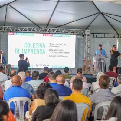 Prefeitura de Ilhéus apresenta balanço do quadrimestre e anuncia leilão de veículos