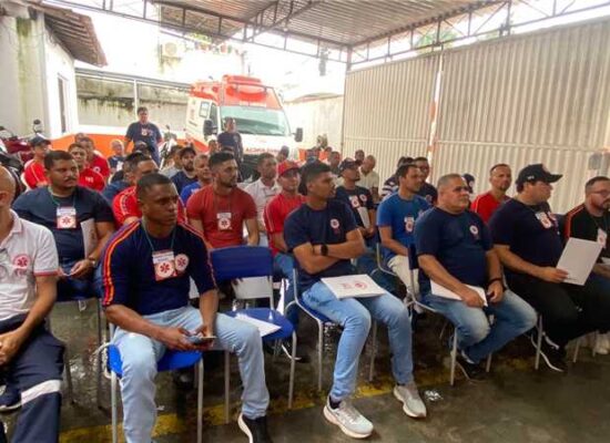 Capacitação de condutores do Samu 192 regional Ilhéus / Valença fortalece atendimento