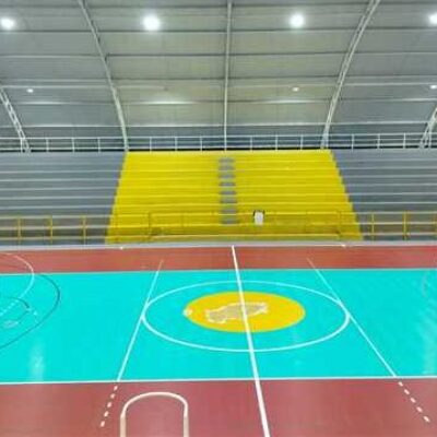 Prefeitura de Ilhéus conclui reestruturação da iluminação do Ginásio de Esporte Herval Soledade