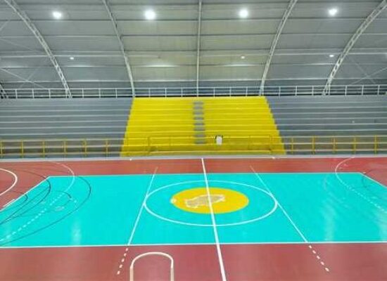 Prefeitura de Ilhéus conclui reestruturação da iluminação do Ginásio de Esporte Herval Soledade