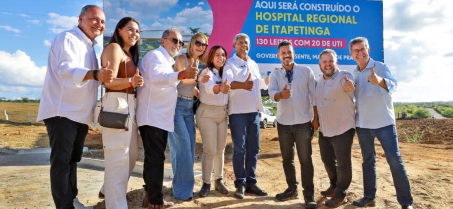 Governo do Estado anuncia construção do Hospital Regional e assina ordem de serviço da Policlínica de Itapetinga