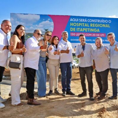 Governo do Estado anuncia construção do Hospital Regional e assina ordem de serviço da Policlínica de Itapetinga