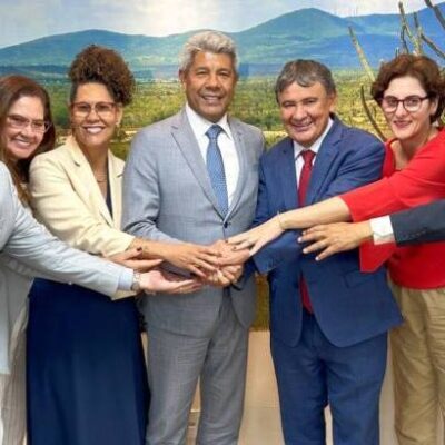 Em Brasília, governador se reúne com ministro Wellington Dias e diretor da Anvisa