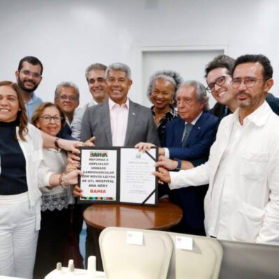 Governador entrega reforma da hemodinâmica e autoriza novas obras no Hospital Ana Nery