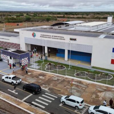 Educação e infraestrutura transformam América Dourada: Governo do Estado entrega nova escola de tempo integral e obras viárias