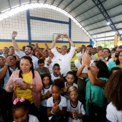 Gandu recebe pacote de ações do Governo do Estado nas áreas de infraestrutura, educação e abastecimento
