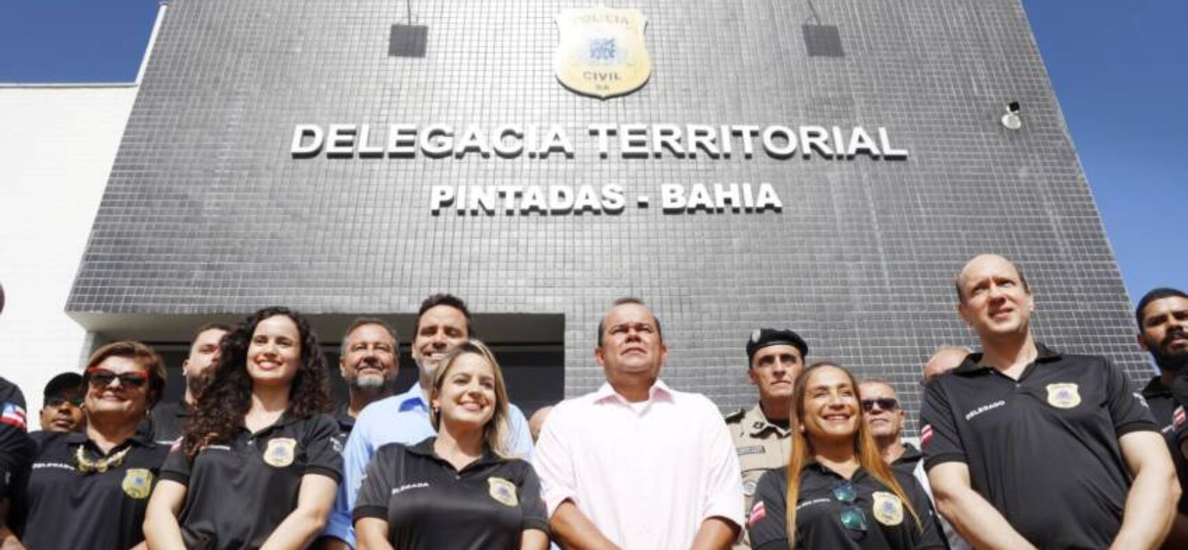 Governo do Estado reforça segurança em Pintadas com entrega de Delegacia e Pelotão da Polícia Militar