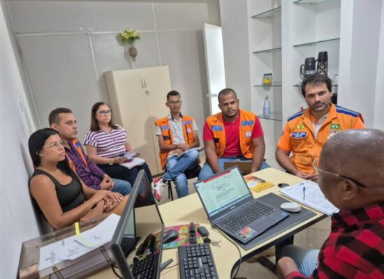 Secretaria de Promoção Social e a Defesa Civil de Itabuna debatem Plano Municipal de Contingência