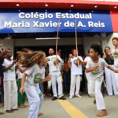 Entregas do Estado em Presidente Tancredo Neves destacam projetos para a educação e infraestrutura para o município