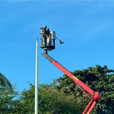 Ilhéus inicia modernização da iluminação na Avenida e Ponte Lomanto Júnior