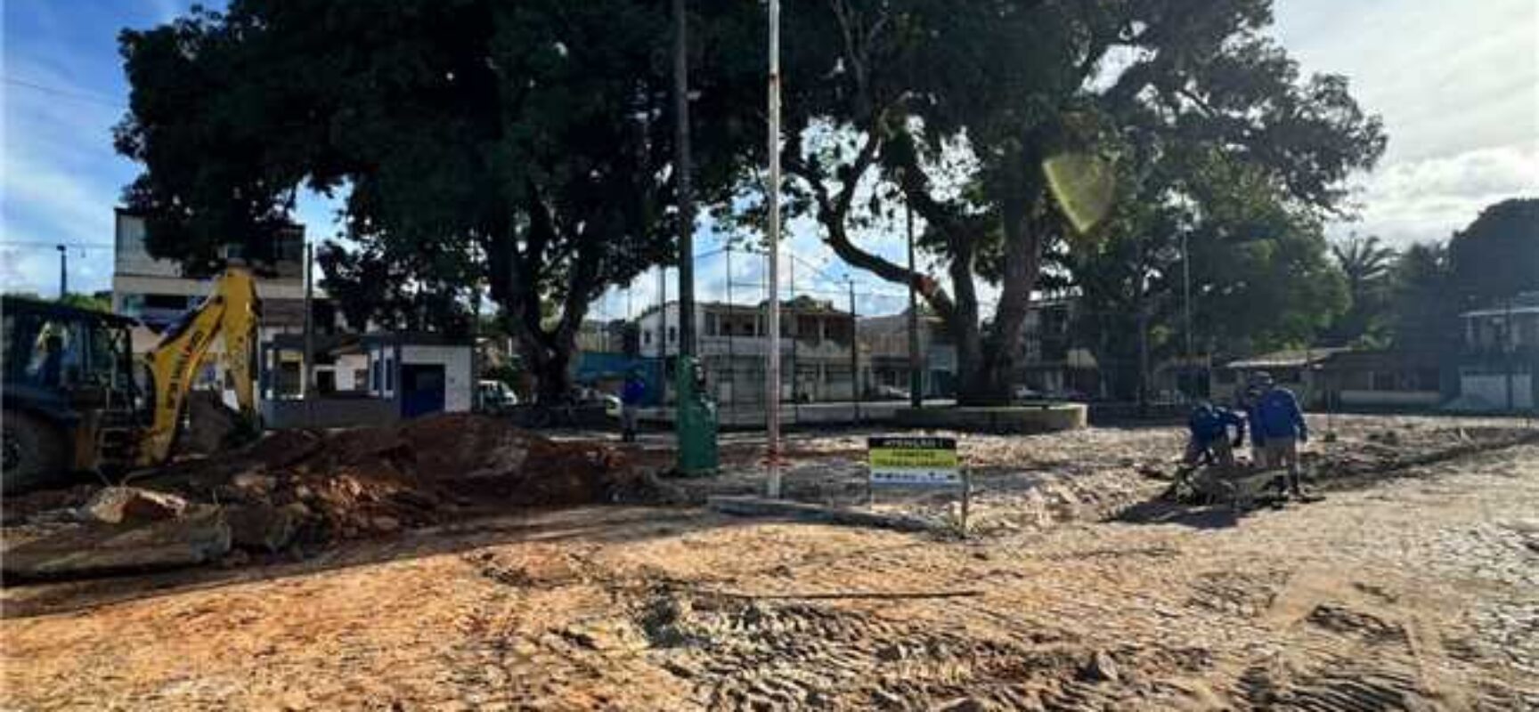 Prefeitura de Ilhéus inicia requalificação da Praça da Mangueira, no bairro Nelson Costa