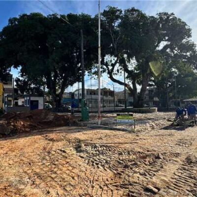 Prefeitura de Ilhéus inicia requalificação da Praça da Mangueira, no bairro Nelson Costa