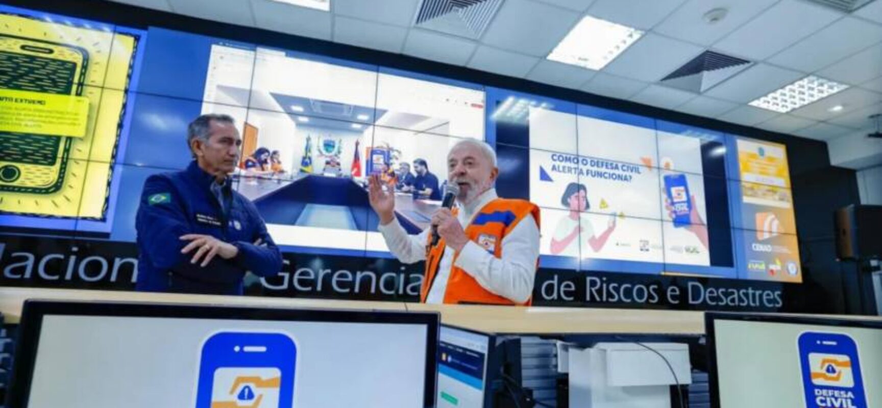 Lula lança sistema de alerta da Defesa Civil contra desastres no Nordeste