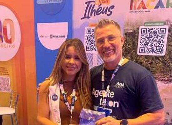 Ilhéus se destaca em evento nacional de turismo e capacita 300 agentes de viagens