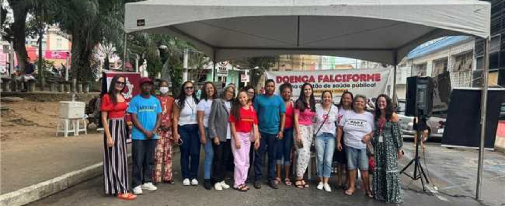 Ilhéus promove mobilização sobre a Doença Falciforme na Praça JJ Seabra
