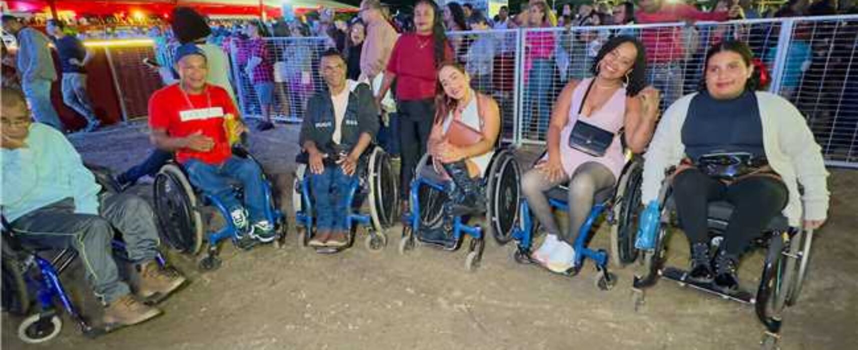 Meu São João Amado conta com transporte e espaço exclusivo para pessoas com deficiência