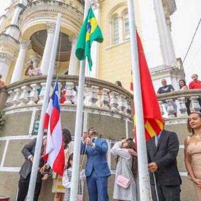 Ilhéus celebra 491 anos com ato cívico e missa solene na Catedral de São Sebastião