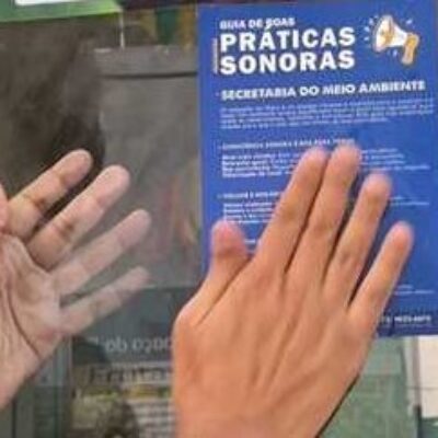 Prefeitura de Ilhéus realiza ação educativa contra poluição sonora no centro da cidade