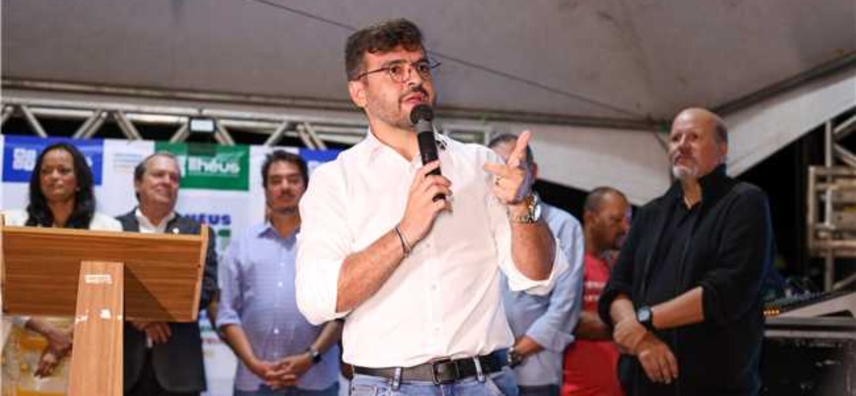 Prefeitura de Ilhéus inaugura a nova iluminação da ponte Jorge Amado