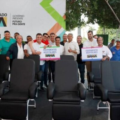 Governo do Estado reforça saúde de Bom Jesus da Lapa com entrega de equipamentos