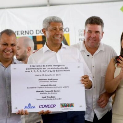 Com entregas realizadas pelo Governo do Estado, Jitaúna conta com mais segurança pública e infraestrutura