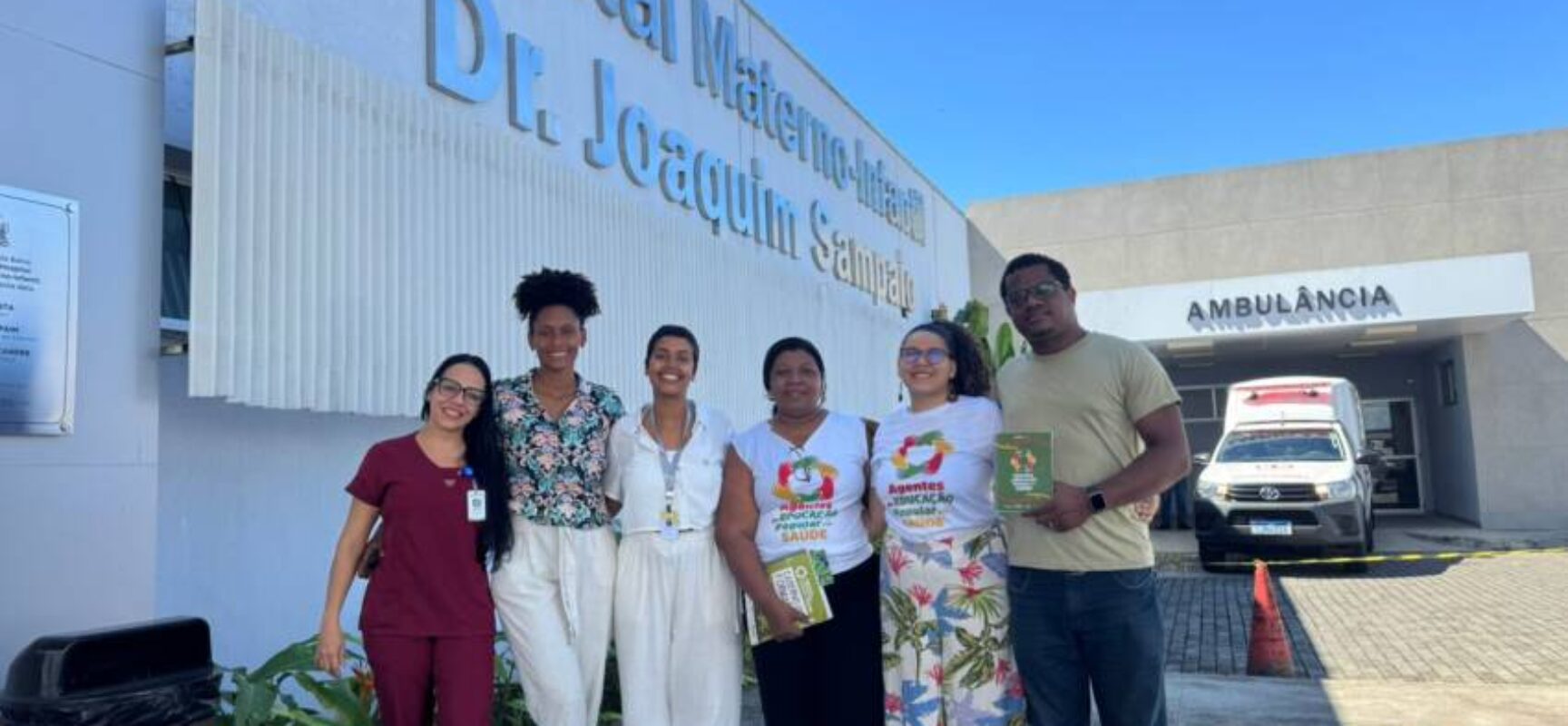 *Agentes de Saúde formados pela Fiocruz elogiam o Materno-Infantil de Ilhéus: “estrutura com tecnologia e olhar atencioso dos profissionais”*