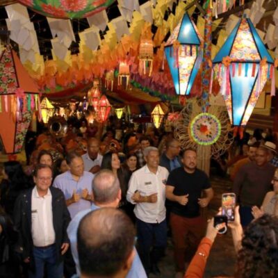 Governador participa da abertura dos festejos juninos de Ibicuí