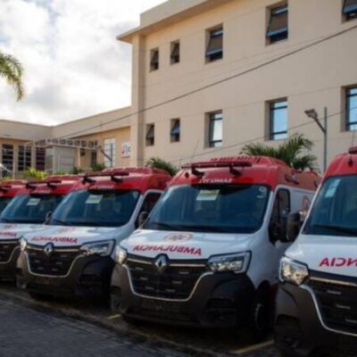 Bahia recebe 55 novas ambulâncias do Samu