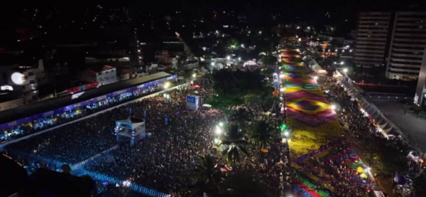 Polícia Militar estima público da primeira noite do Ita Pedro – 2025 em 75 mil pessoas