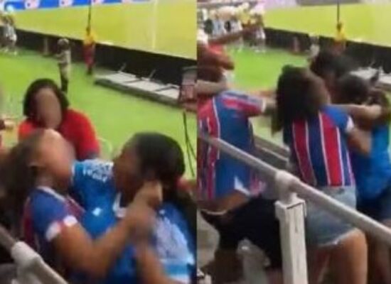 Briga entre torcedores do Bahia termina com quatro detidos na Arena Fonte Nova