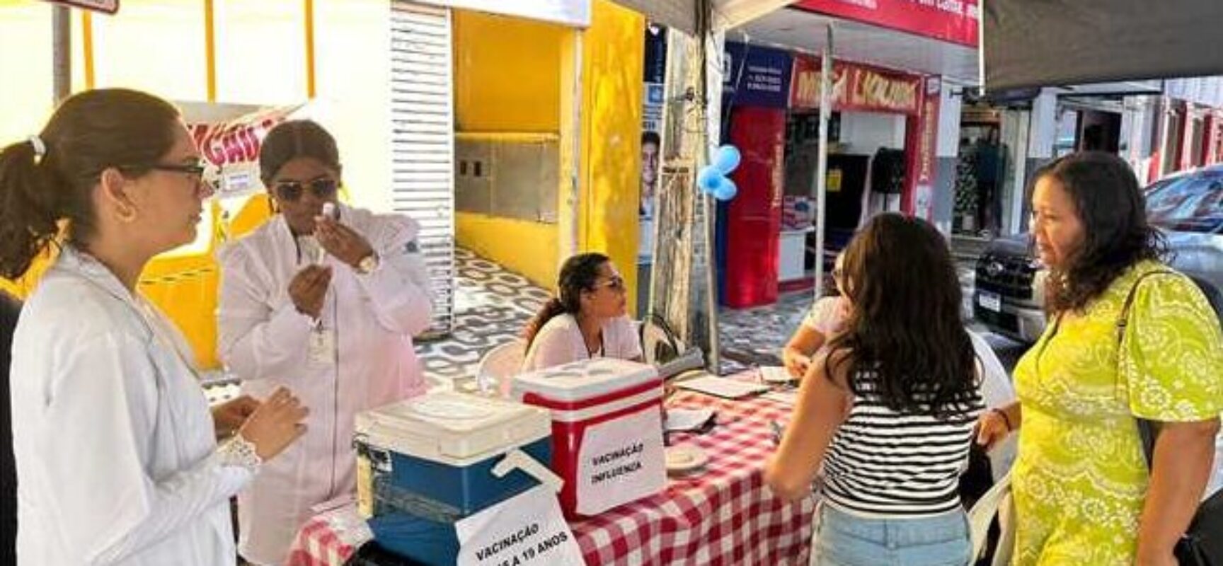 Ação Integrada de Saúde é realizada nesta terça (29) e continua na quarta (30) no centro de Ilhéus