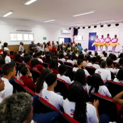 Muniz Ferreira ganha nova escola com estrutura que contempla o plano estadual de ampliação do ensino em tempo integral