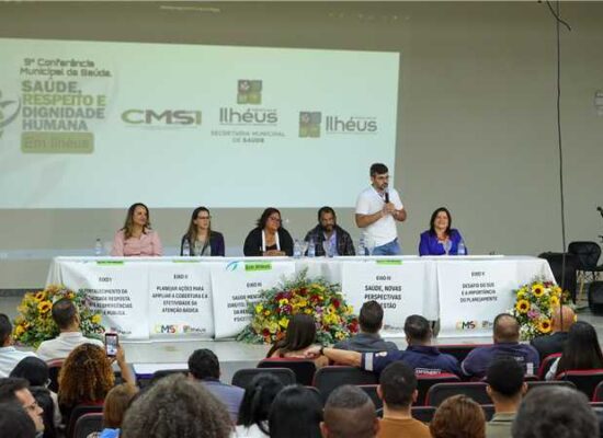 9ª Conferência Municipal de Saúde de Ilhéus reúne população e especialistas