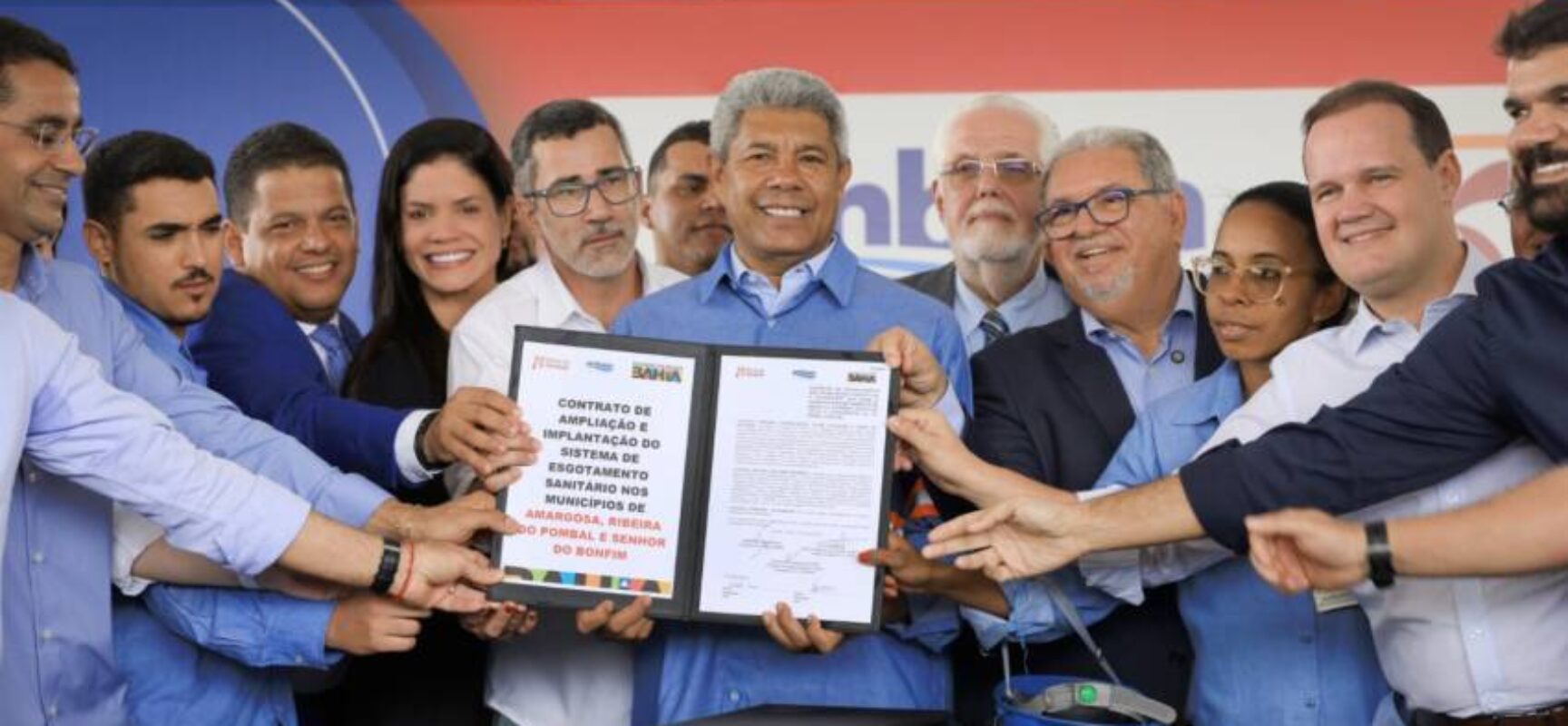 Governo do Estado firma contrato com Banco do Nordeste para implantar e ampliar sistemas de esgotamento sanitário em municípios baianos