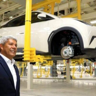 Jerônimo destaca liderança da Bahia na revolução energética durante apresentação de primeiro carro elétrico montado na fábrica da BYD
