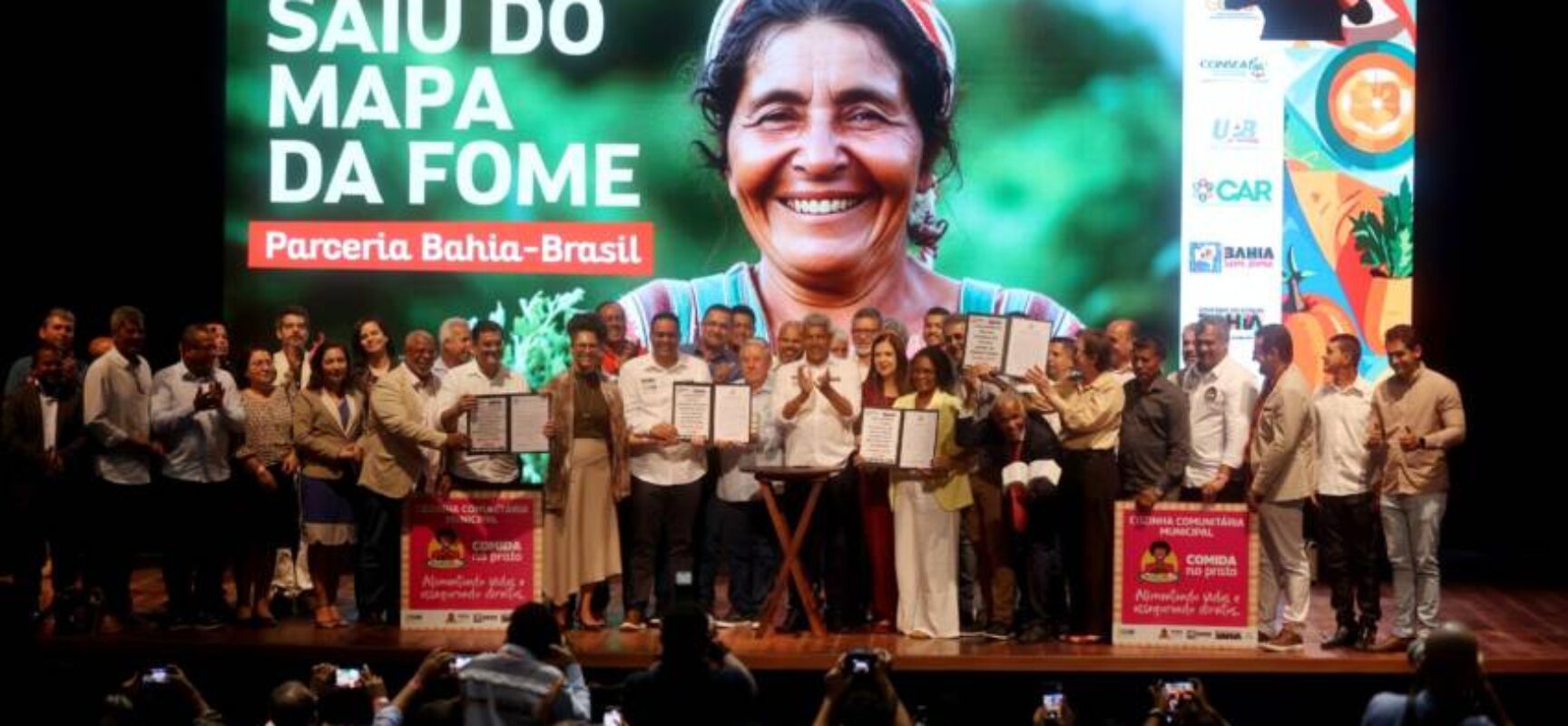 Em Feira de Santana, Jerônimo anuncia novas iniciativas estaduais de combate à fome durante seminário sobre segurança alimentar